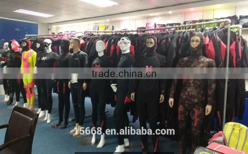 2017 high quality warm diving suit long sleeve wetsuits for women