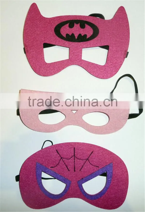 SUPERHERO Batman Captain America Spiderman Ironman Hulk Thor Supergirl Spidergirl Batgirl Mask for kids