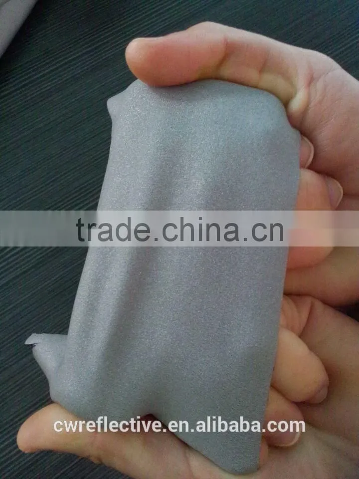 Elastic reflective lycra fabric for jacket, sportswear, t-shirt