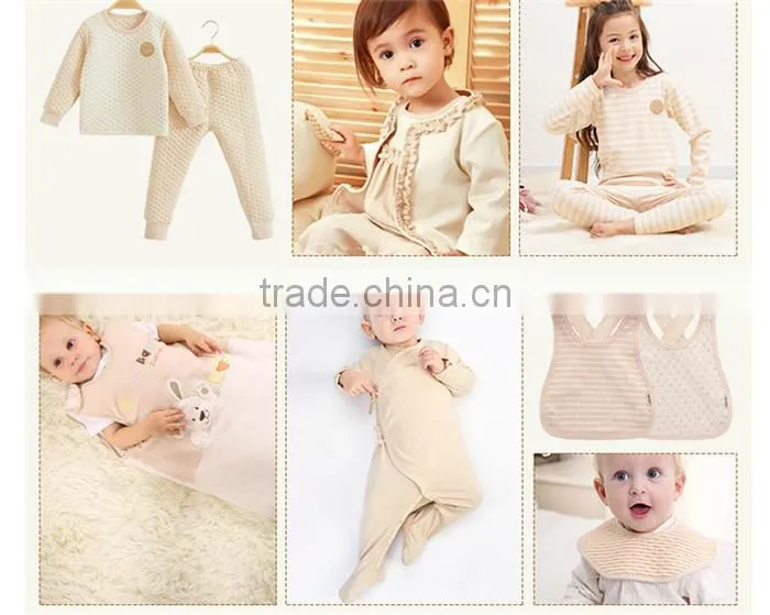 Fall/Winter Organic quilted cotton for baby and newborn