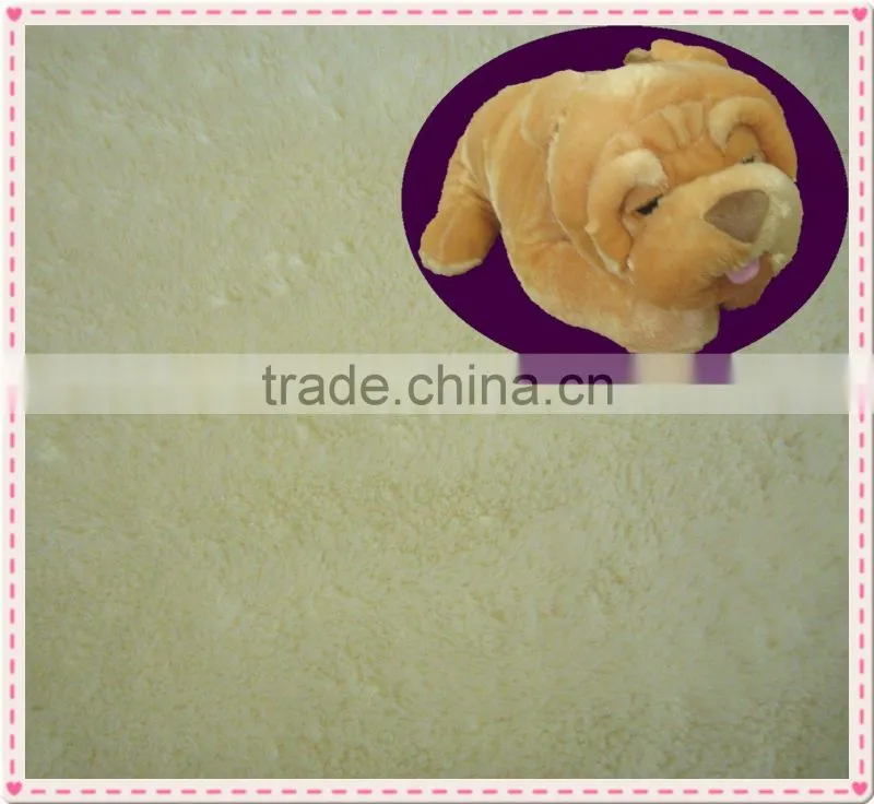 100%polyester plush fabric