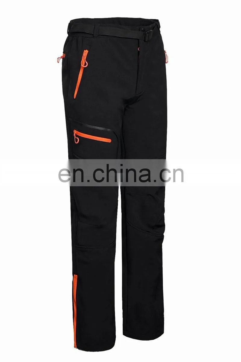 Men's waterproof hiking pants casual softshell pants