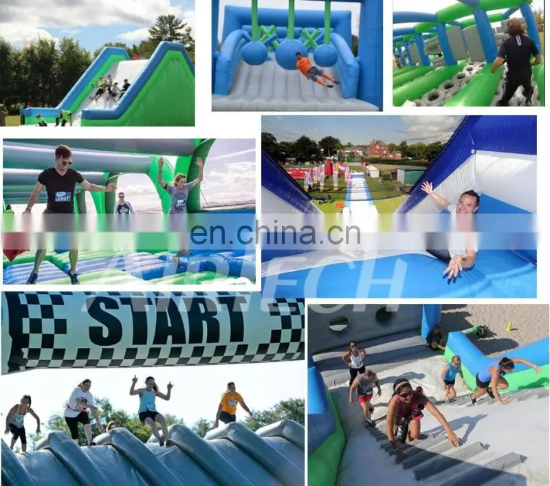 Giant Xtreme obstacles running inflatable obstacle for sale