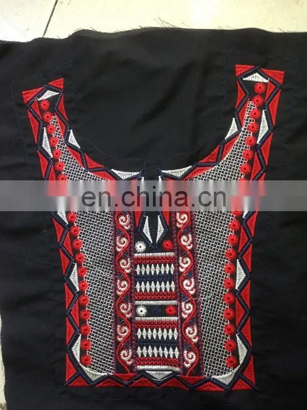 2016 Embroidered Neckline with Tassel For Garment Decorative