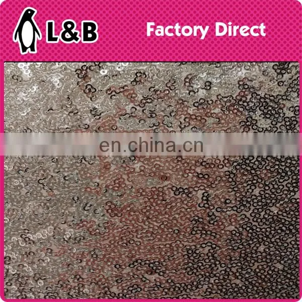 2017 High quality fashion colorful sequin embroidery fabric