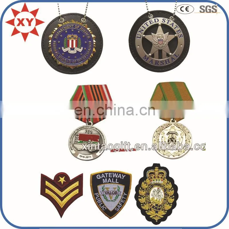 Custom shape metal emblem badge logo gift