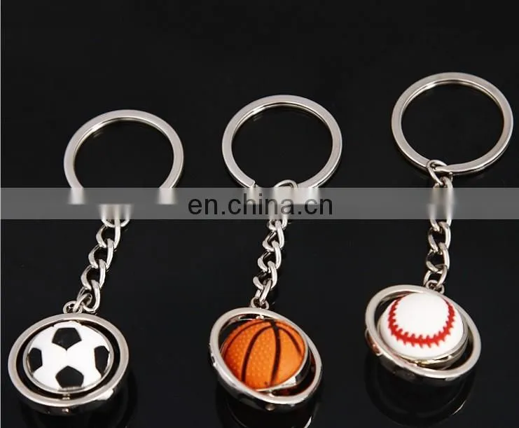 customized football basketball baseball softball charms Key Chain cheap football keychains gifts football fan's gifts