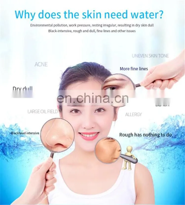 High Quality 5 in 1 Rechargeable Fashionable Handy Mist Sprayer Moisturizer Nano Ionic Facial Steamer