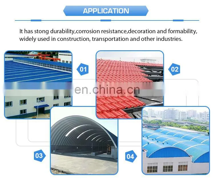 Trade Assurance DX51D SGCC Cold Rolled Technique and corrugated Galvanized wave sheet