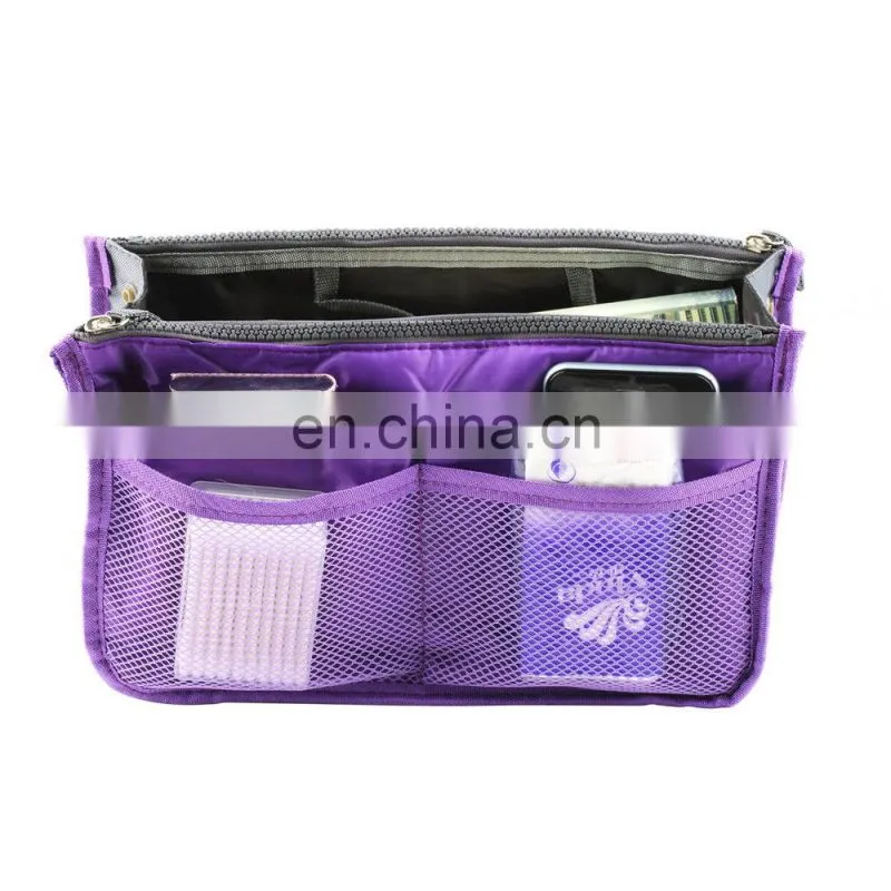 Woman Handbag Cosmetic Makeup Bag Organizer Travel Insert Lady Handbag Fashion Handbag