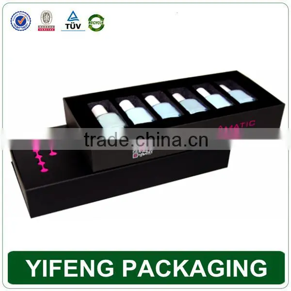 Paper Printing Chic Fashion Design Nail Gift Box With Nail Logo