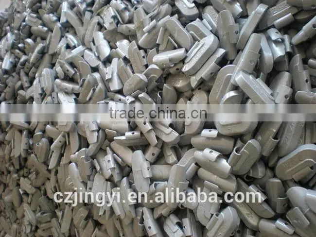 20g Zn clip on wheel balance weight for sales