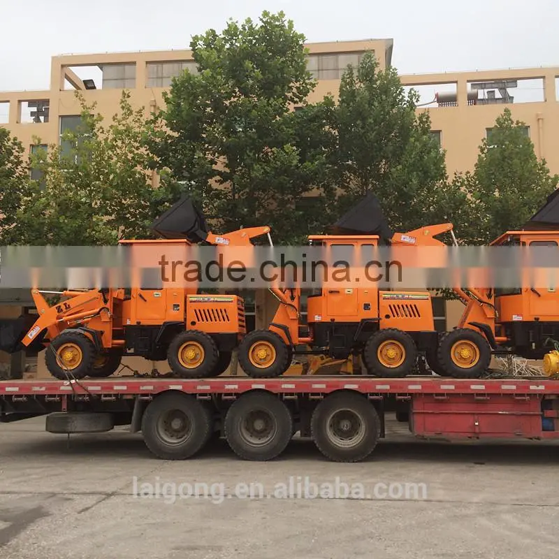 joystick control loader small front end wheel loader on sale