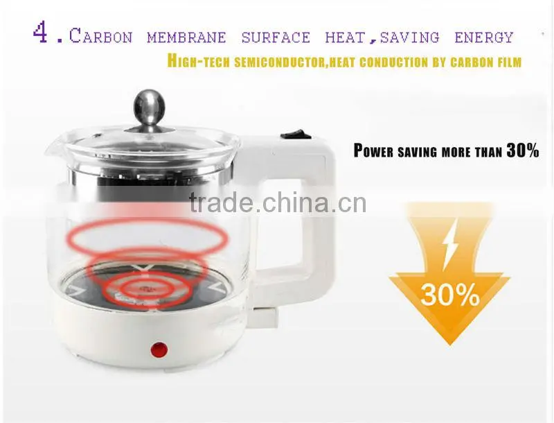 white fresh design electric water tea kettle