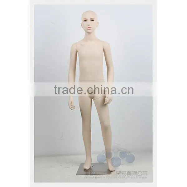 Fiberglass standing boy mannequins