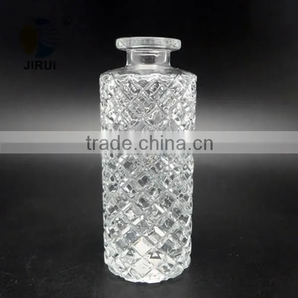 Smoky-gray Diamond aroma diffuser glass bottle 150ml