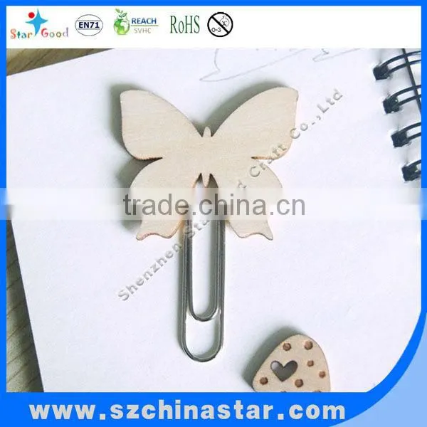 Decorative metal crafts clip for office and promotional gift