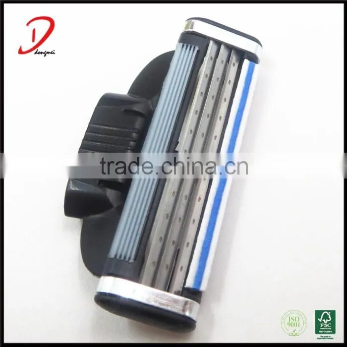 New Arrival White Ceramic Handle Triple Blade Shaving Razor for Men