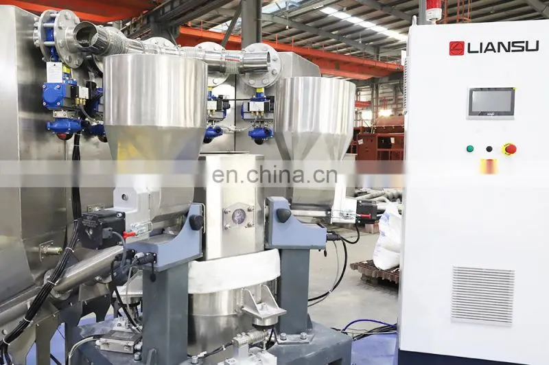 Liansu industrial weighing scale powder industrial dosing mixer blender