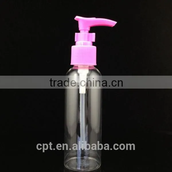 100% new material 60ml sample empty lotion bottles with lotion pump