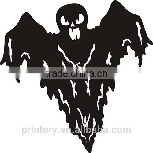 2014 Halloween decal high quality stickers, removable window stickers,transfer stickers