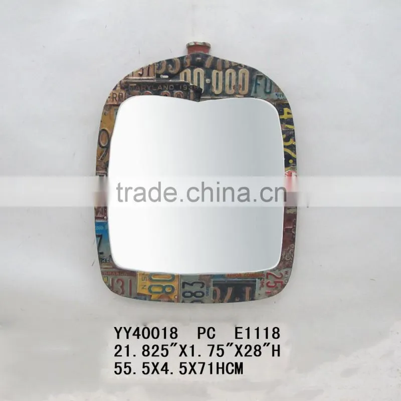 metal wall mirror