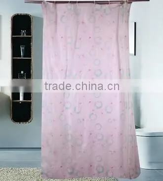 PEVA/PVC/Polyester Waterproof Bathroom curtain the curtain for the bath waterproof polyester bathroom curtain