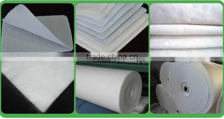 nonwoven long fiber fabric geotextile and geotextile price and earthwork geotextile