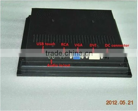 10.4"Open Frame Touch Screen Monitor With ACRYLIC Panel