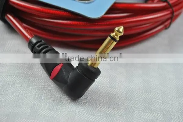 6.35mm Mono Cheap Price Instrument Cable IC064RD-10FT