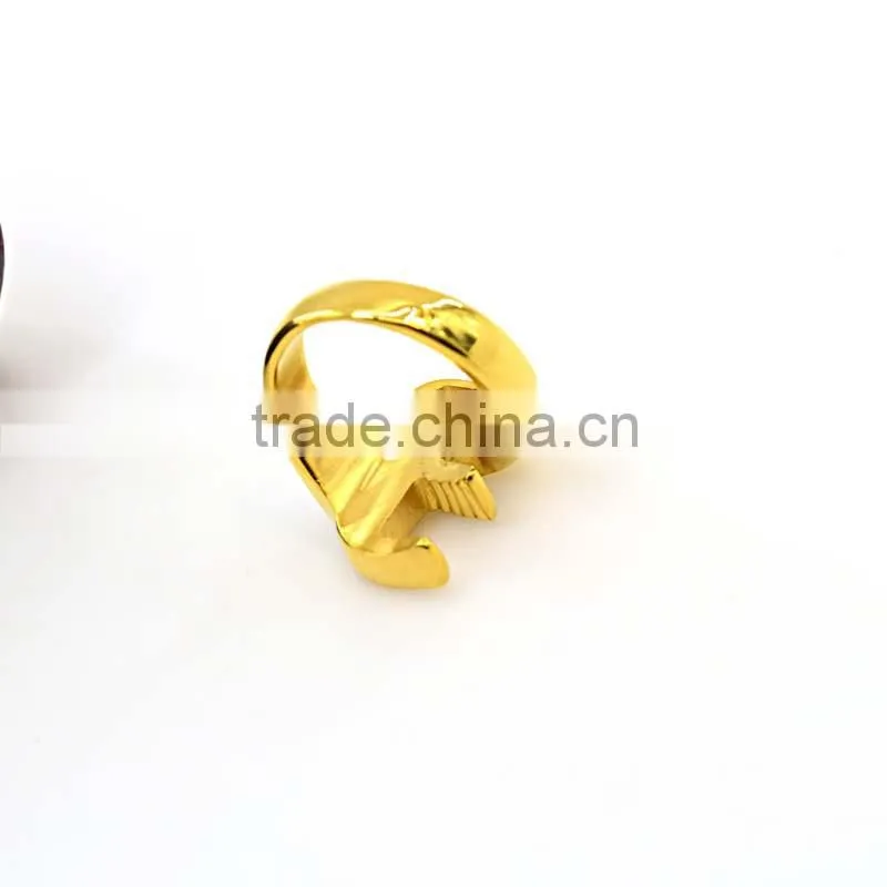 fashion jewelry 2016 latest gold stainless steel rings