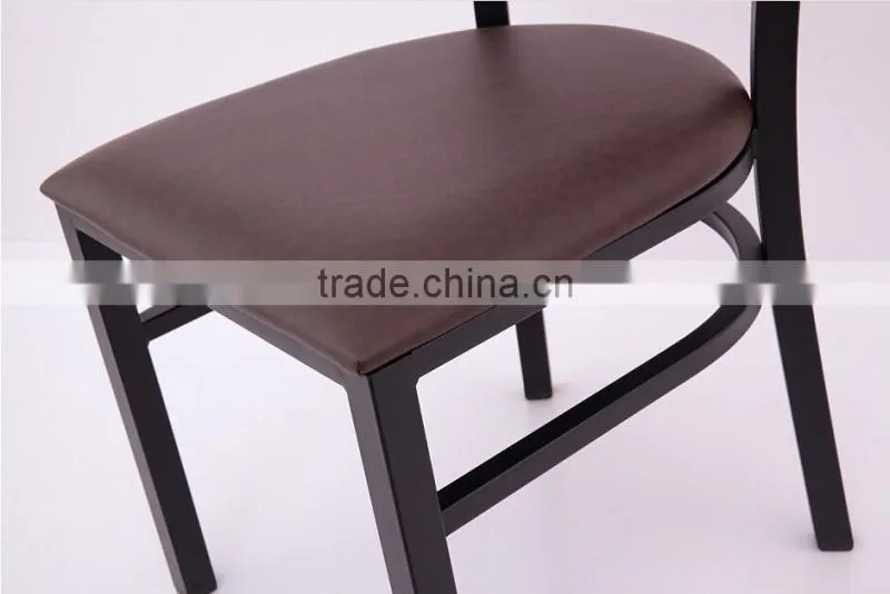 Hot sale metal dining restaurant chair