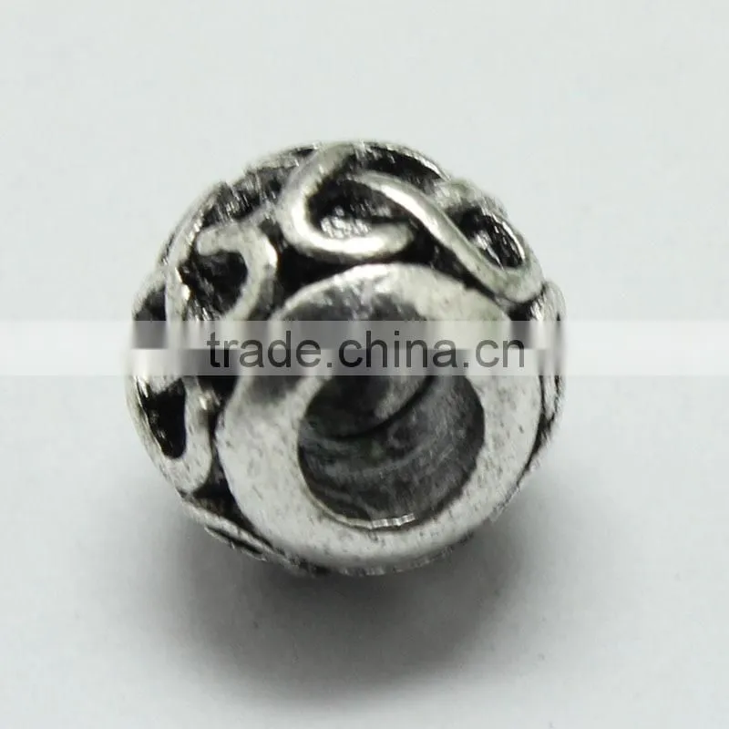 Metal Jewelry Accessories Handmade Zinc Alloy Pdora Bracelet Beads