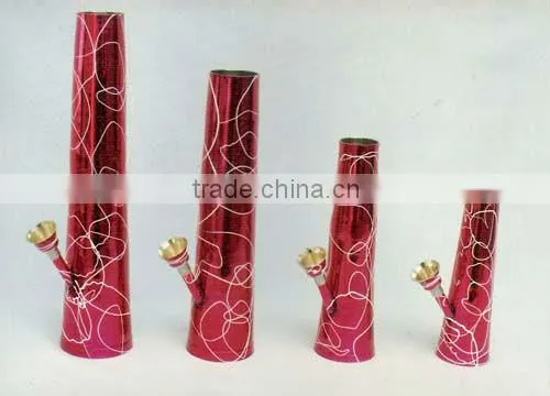 Decorative Glass & Metal Hukka