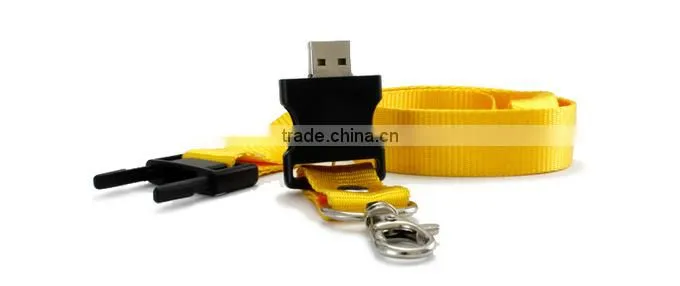 Good Price Factory Lanyard Usb Drive Keychain
