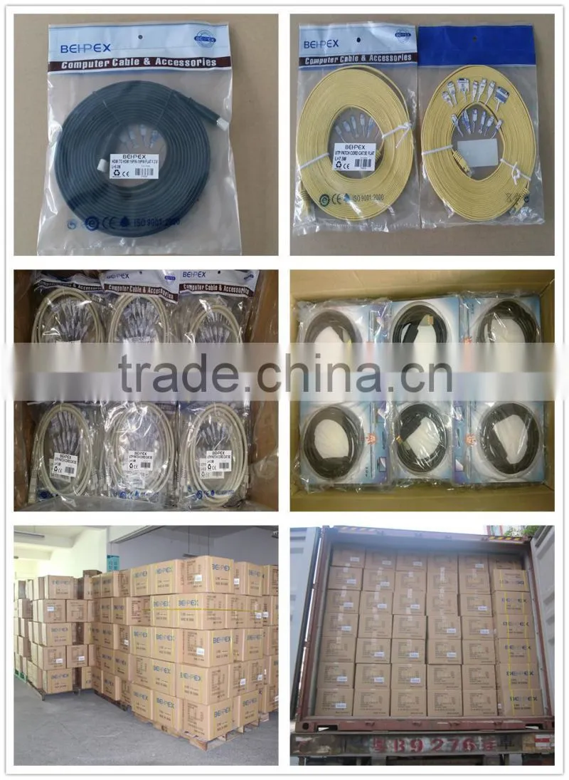 100% Fluke Test Slim UTP CAT6A PATCH CABLE RJ45 Cable