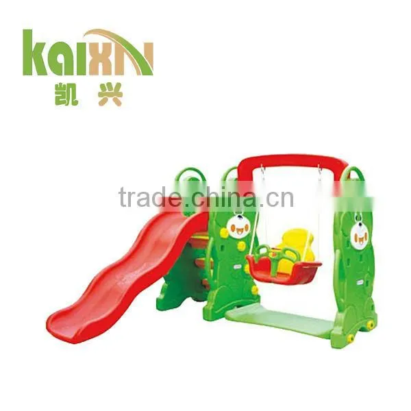 Outdoor Happy Water Slide And Swing And Ball Pool Set For Kids