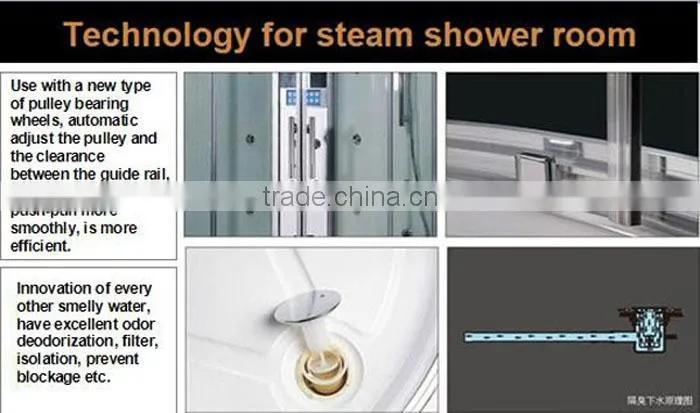 EAGO steam room with sydney whirlpool bathtub health improvement function