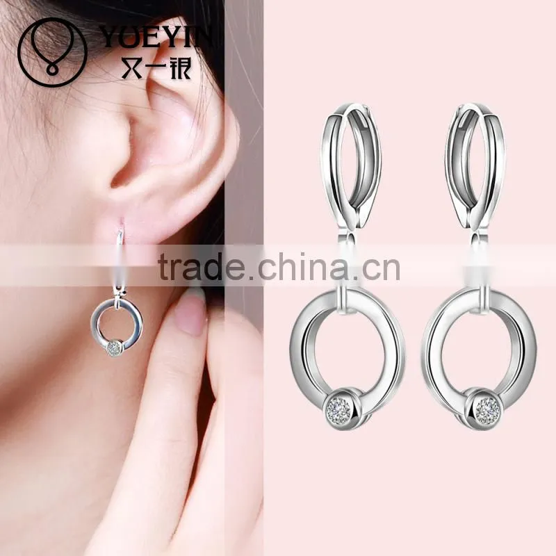Newest Wholesale silver plated earring jewelry