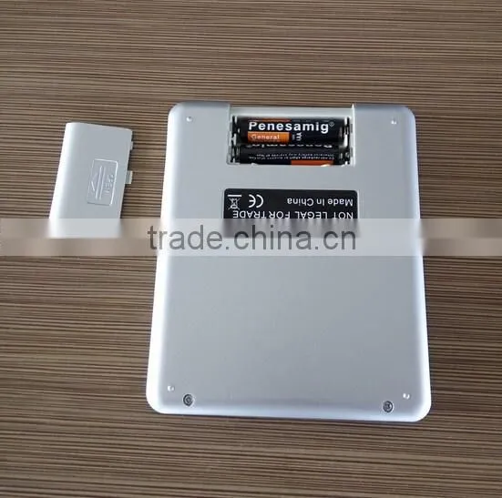 Stainless Steel Weighing Platform Pocket Scale, Mini scale, Big LCD Display Digital Pocket Scale