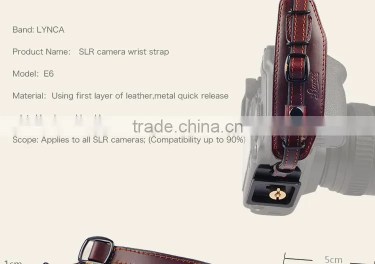 China wholesale product camera wrist strap