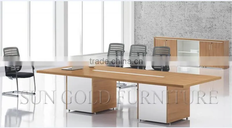 Large Wooden Melamine Conference table for Office, Banquet (SZ-MT064)