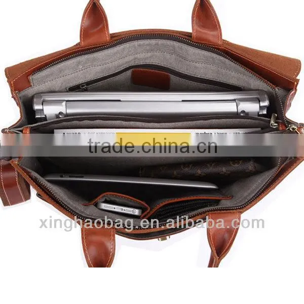 2014 high quality briefcase sling bag for business men