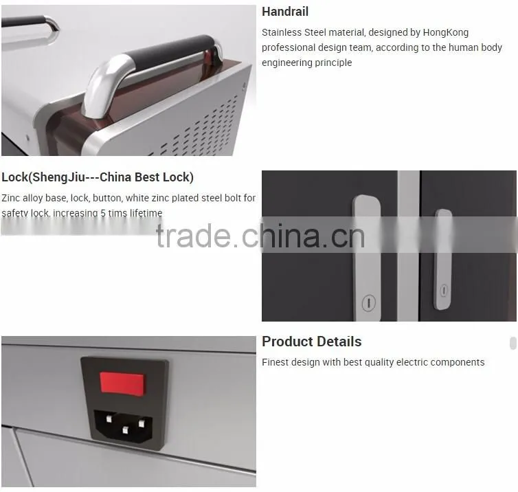 40 compartment charging cart for ipad