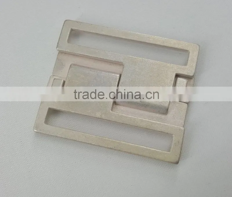 Metal interlocking buckles For ladies belt
