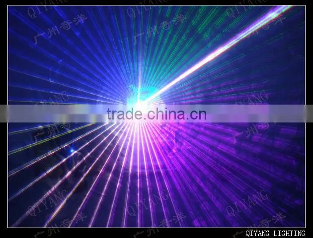 professional 4000mW 30K animation rgb stage laser light