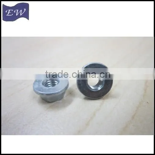 m5 flange nut with/without serration(DIN6923)