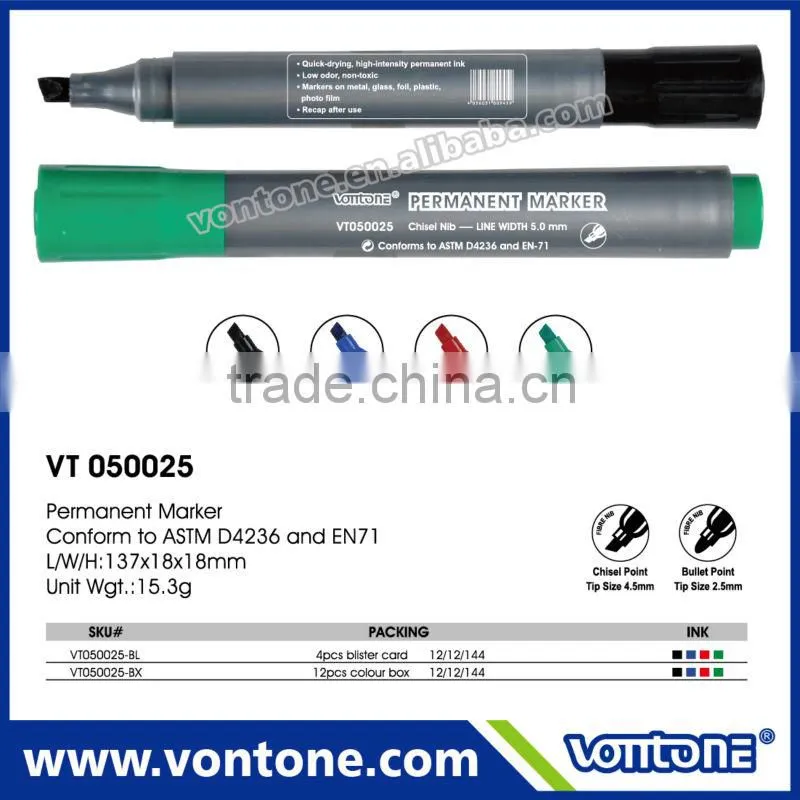 indelible marker pen