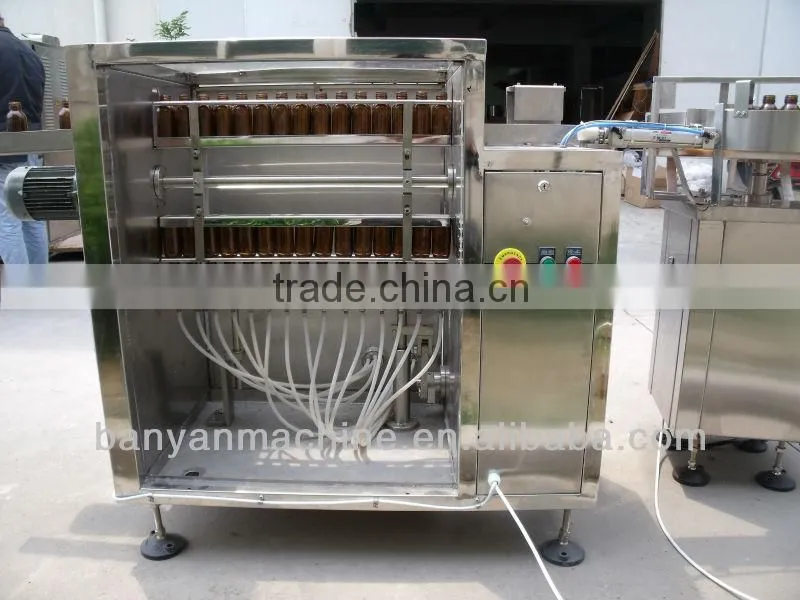YB-100XP Model Glass Bottle Washing Machine(0086-15721273088)