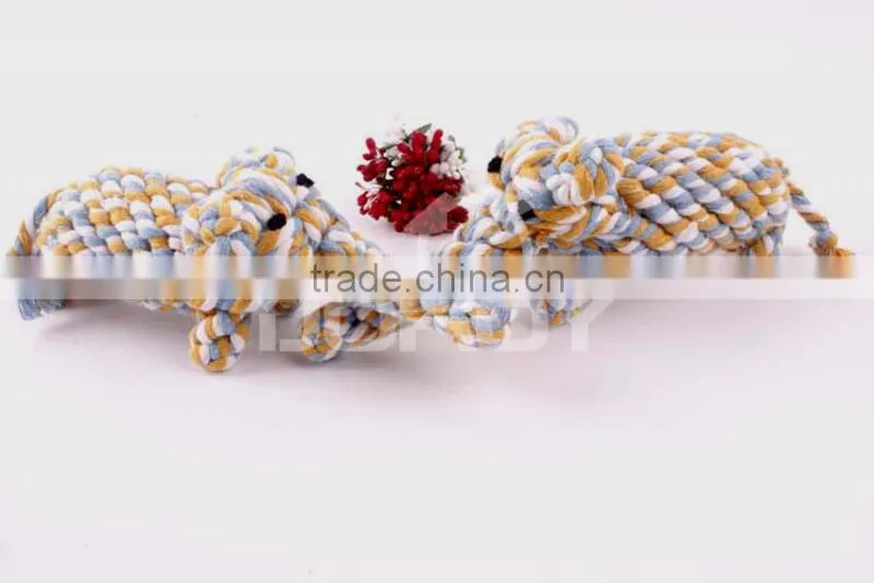 2014 all new mini elephant animal shape cotton pet toys and pet products